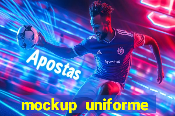 mockup uniforme futebol psd free